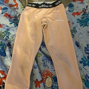 adidas pink leggings